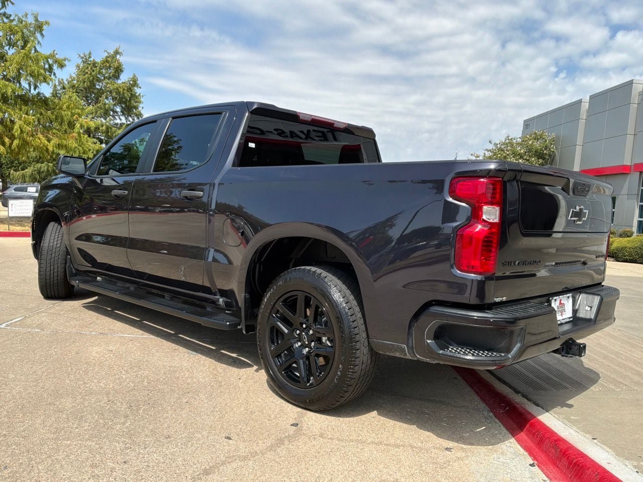 Used 2023 Chevrolet Silverado 1500 Custom w/ LPO, Dark Essentials Package RWD image 8