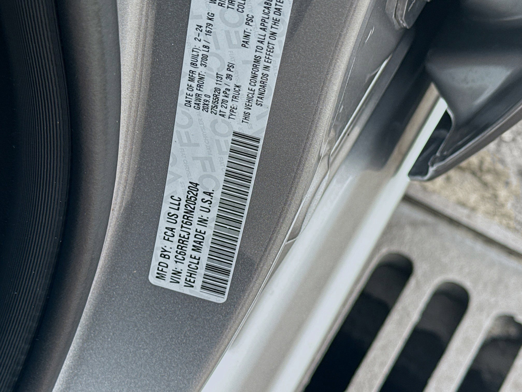 Used 2024 RAM 1500 Laramie RWD image 38