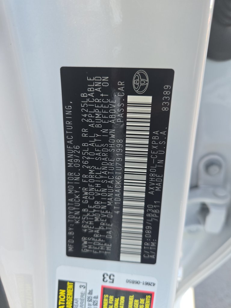 New 2026 Toyota Camry XSE w/ Premium Plus Package FWD image 27