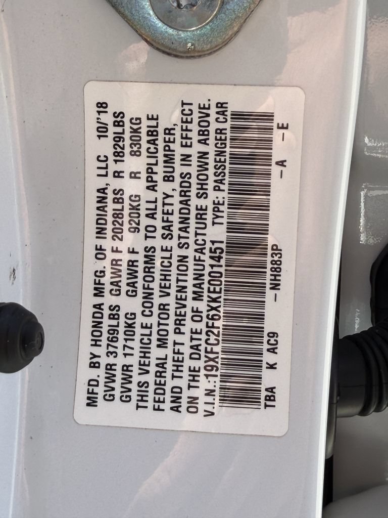 Used 2019 Honda Civic LX image 27