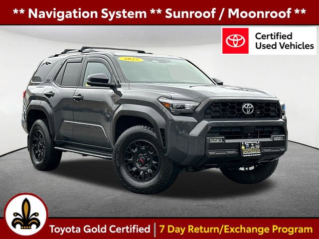 Certified 2025 Toyota 4Runner TRD Off-Road Premium w/ Tow Technology Package