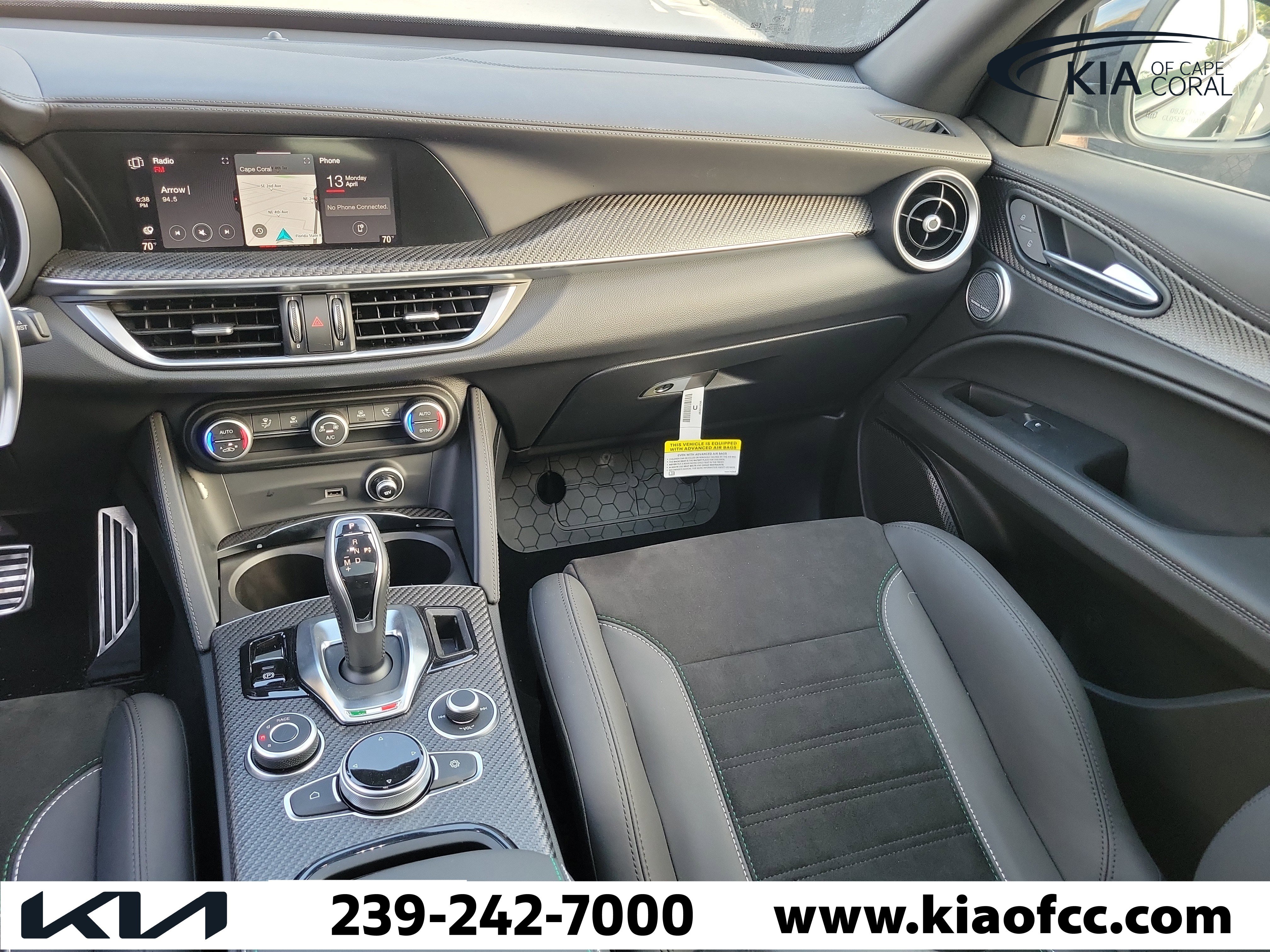 Used 2024 Alfa Romeo Stelvio Quadrifoglio w/ Active Assist Plus Package AWD/4WD image 17