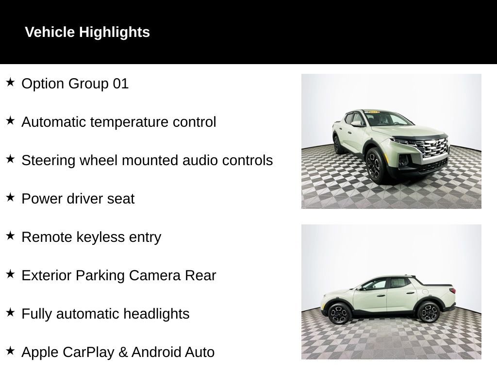 Used 2024 Hyundai Santa Cruz SEL image 2