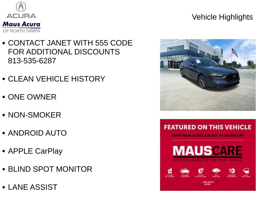 Used 2024 Honda Accord EX-L image 8