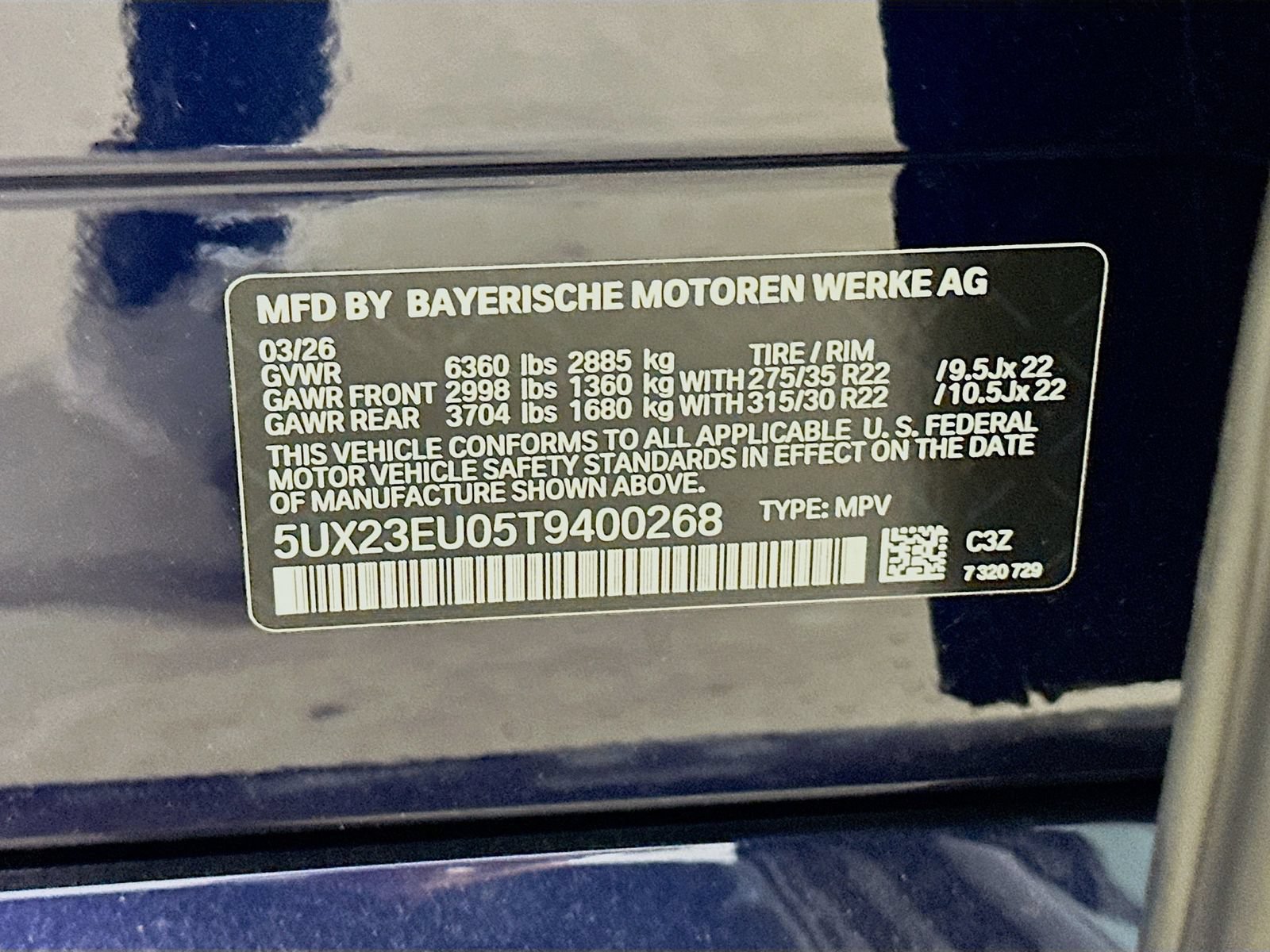 New 2026 BMW X5 xDrive40i w/ M Sport Package AWD/4WD image 48