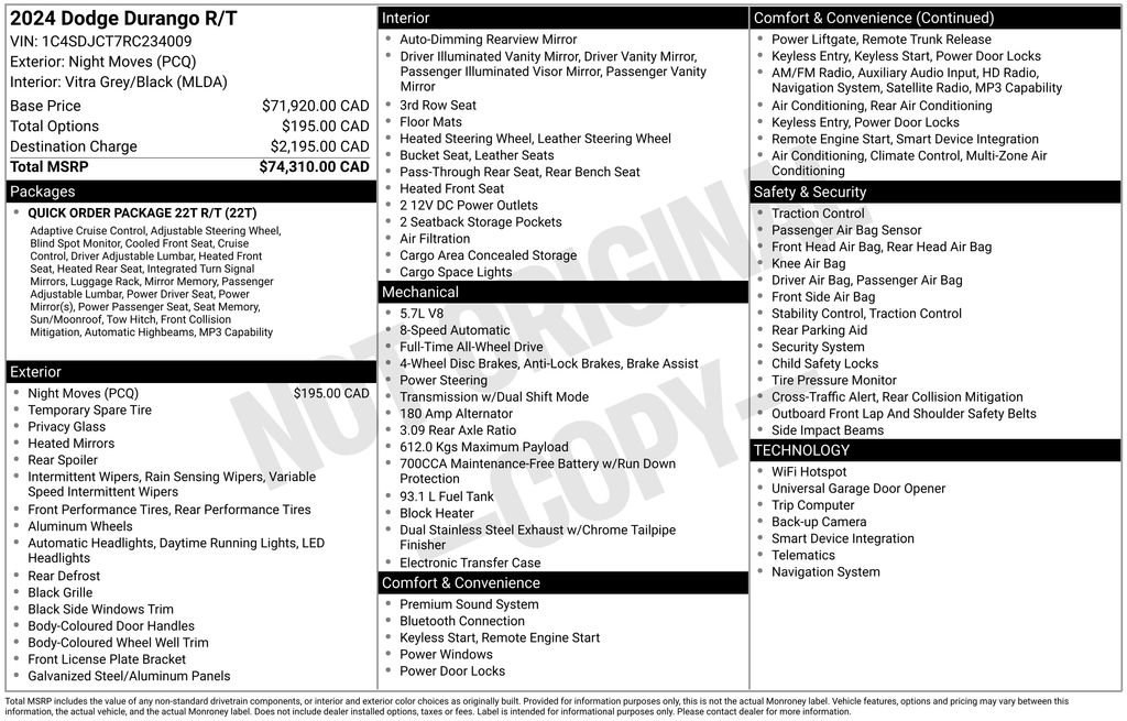 Used 2024 Dodge Durango R/T image 14