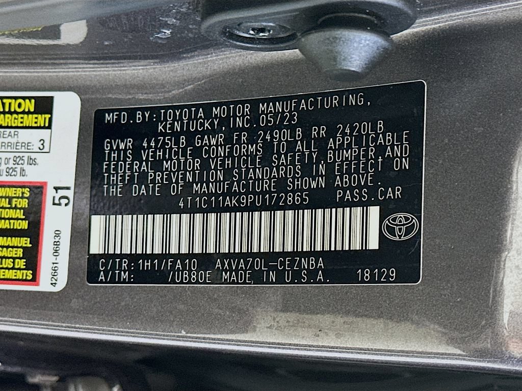 Used 2023 Toyota Camry LE FWD image 35