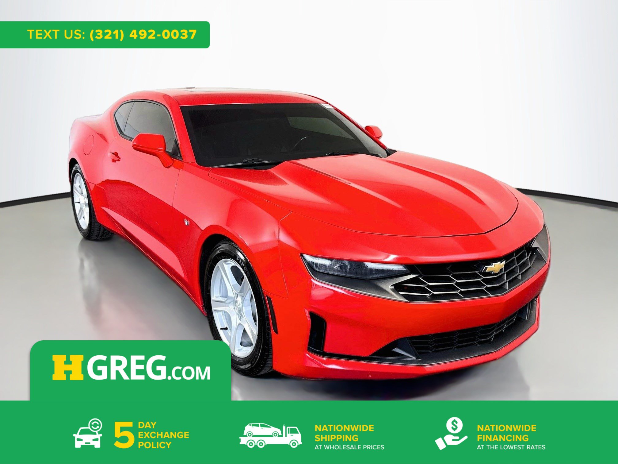 Used 2022 Chevrolet Camaro LT RWD image 1