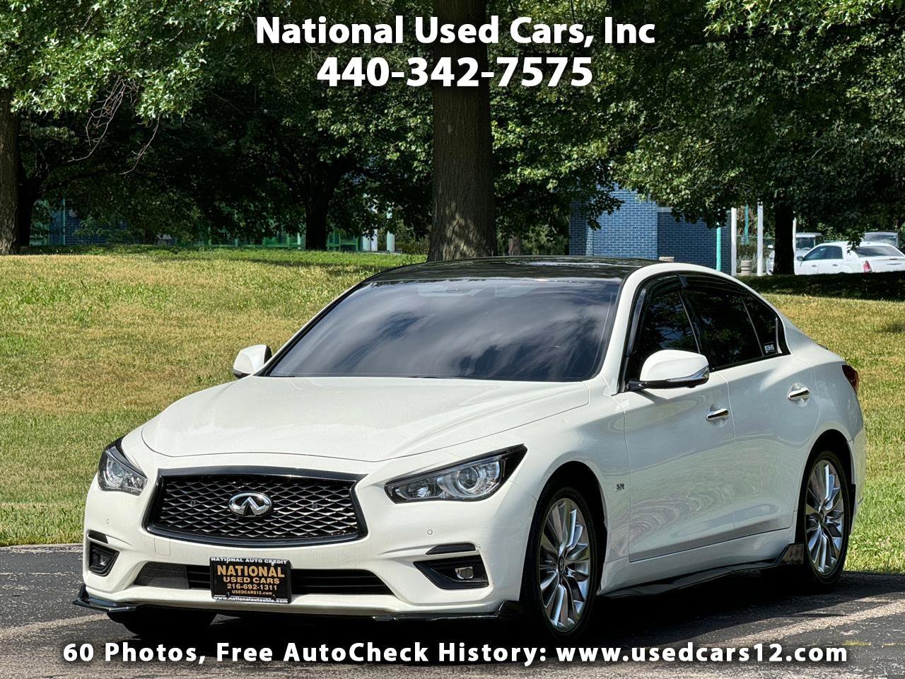 Used 2018 INFINITI Q50 Luxe w/ Cargo Package (L95) image 1