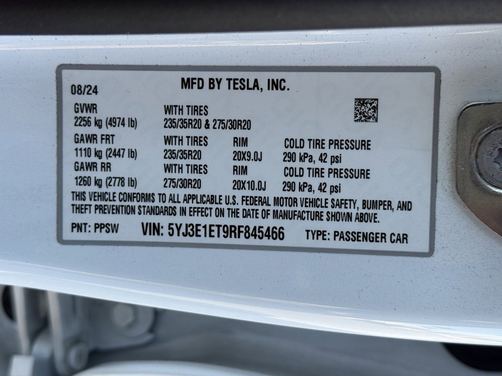 Used 2024 Tesla Model 3 Performance image 35