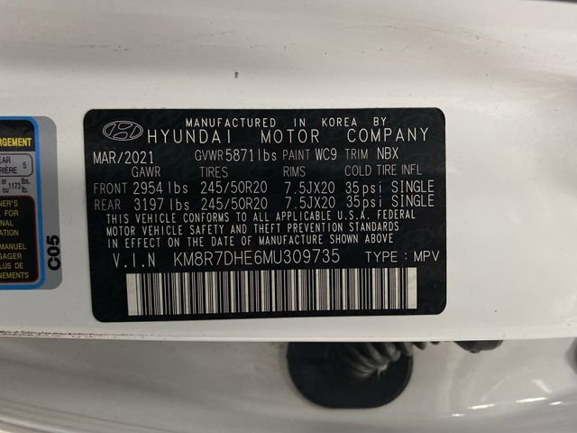 Used 2021 Hyundai Palisade Calligraphy w/ Cargo Package image 42