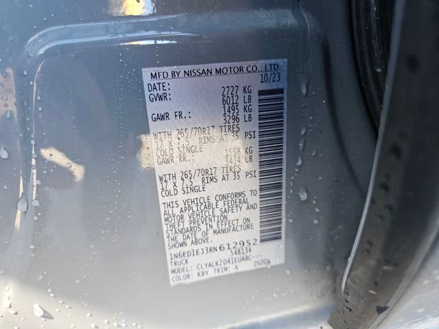 Used 2024 Nissan Frontier Pro-X w/ Pro Convenience Package image 28