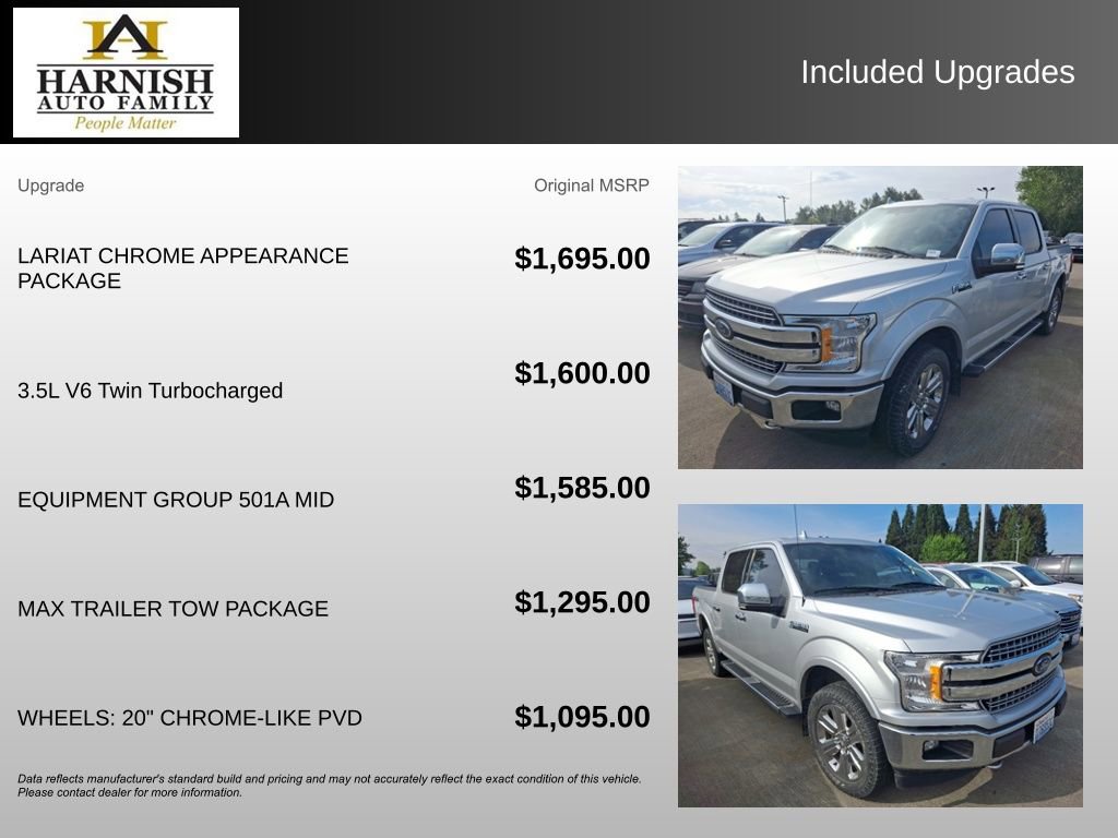 Used 2018 Ford F150 Lariat AWD/4WD image 4