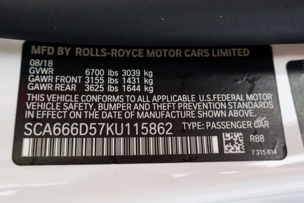 Used 2019 Rolls-Royce Dawn RWD image 99
