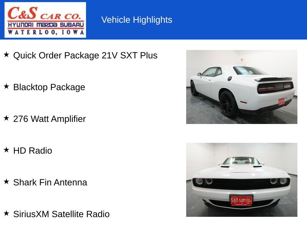 Used 2018 Dodge Challenger SXT Plus image 7