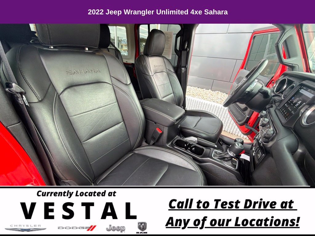 Used 2022 Jeep Wrangler Unlimited Sahara AWD/4WD image 29