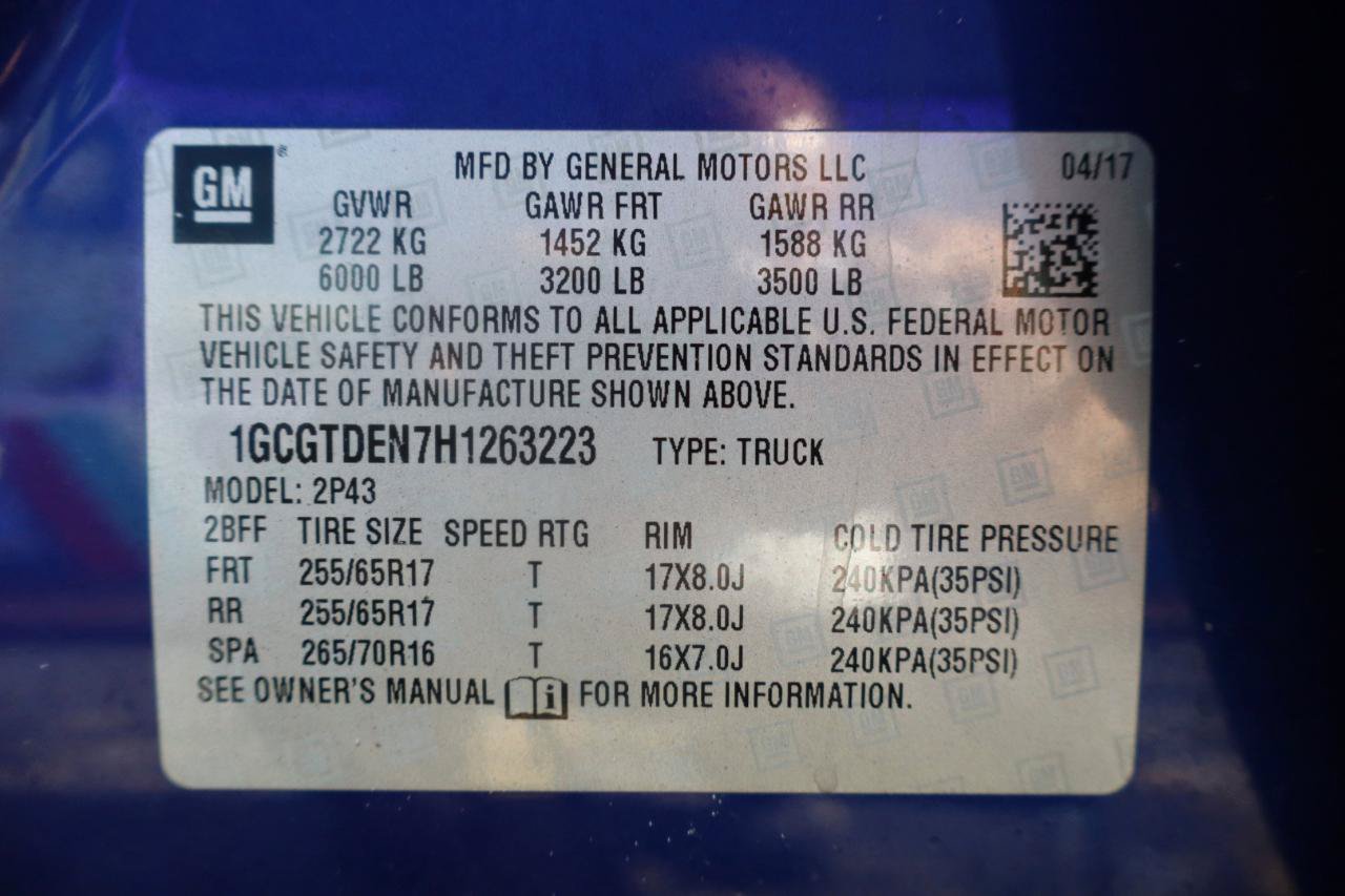 Used 2017 Chevrolet Colorado Z71 AWD/4WD image 31