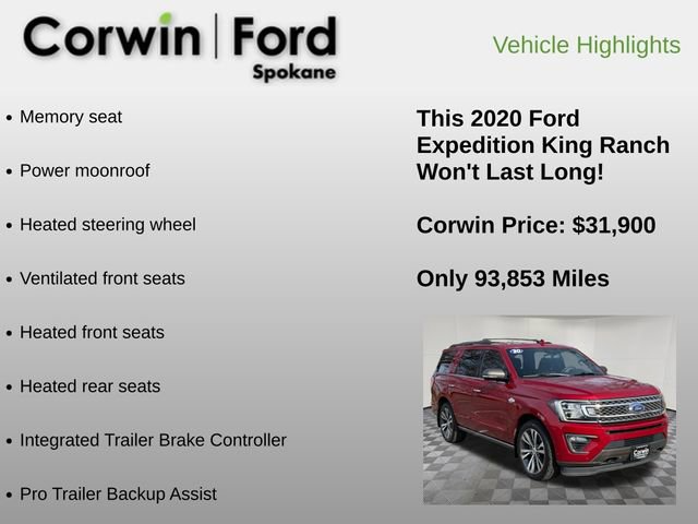 Used 2020 Ford Expedition King Ranch AWD/4WD image 12