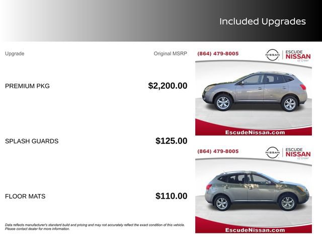 Used 2008 Nissan Rogue SL w/ Premium Pkg image 13