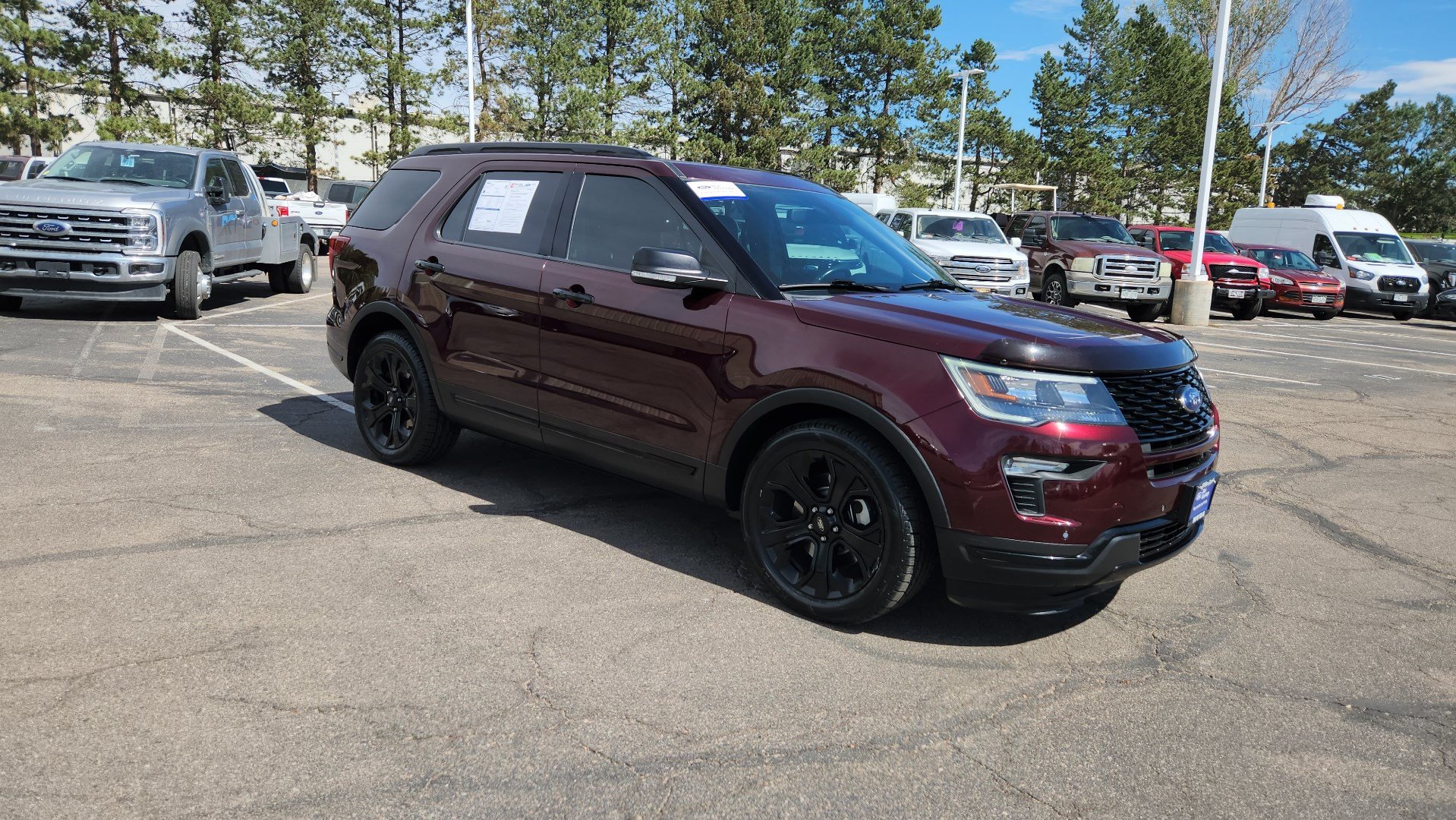 Certified 2019 Ford Explorer Sport w/ Equipment Group 401A AWD/4WD image 15