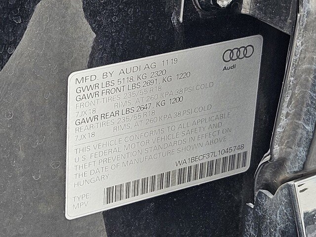 Used 2020 Audi Q3 2.0T Premium Plus w/ Premium Plus Package AWD/4WD image 28