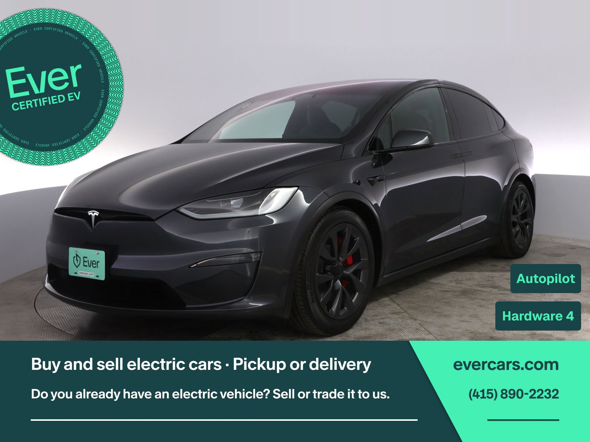 Used 2024 Tesla Model X Plaid AWD/4WD image 1