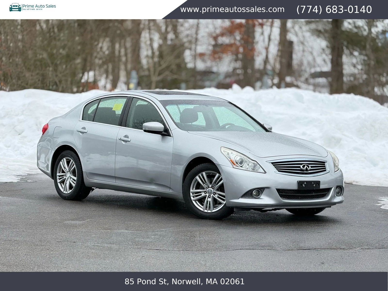 Used 2012 INFINITI G37 x Sedan w/ Premium Pkg image 1
