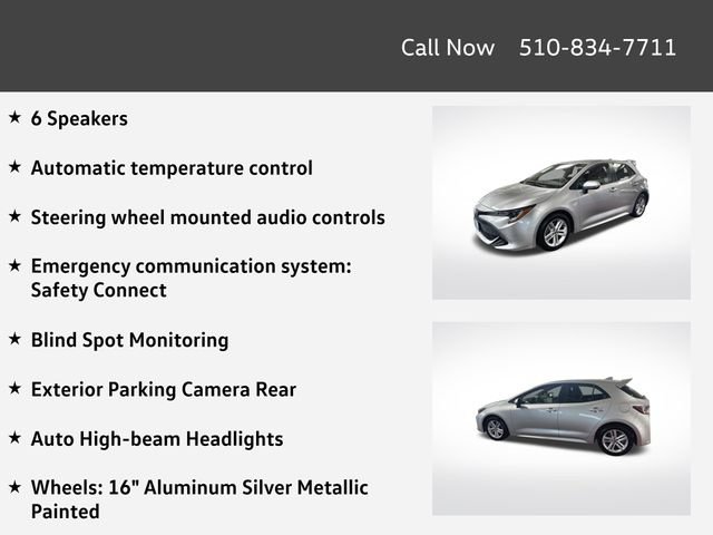 Used 2019 Toyota Corolla SE w/ Carpet Mat Package FWD image 4