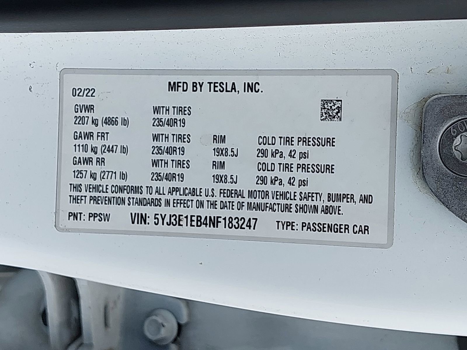Used 2022 Tesla Model 3 Long Range AWD/4WD image 17