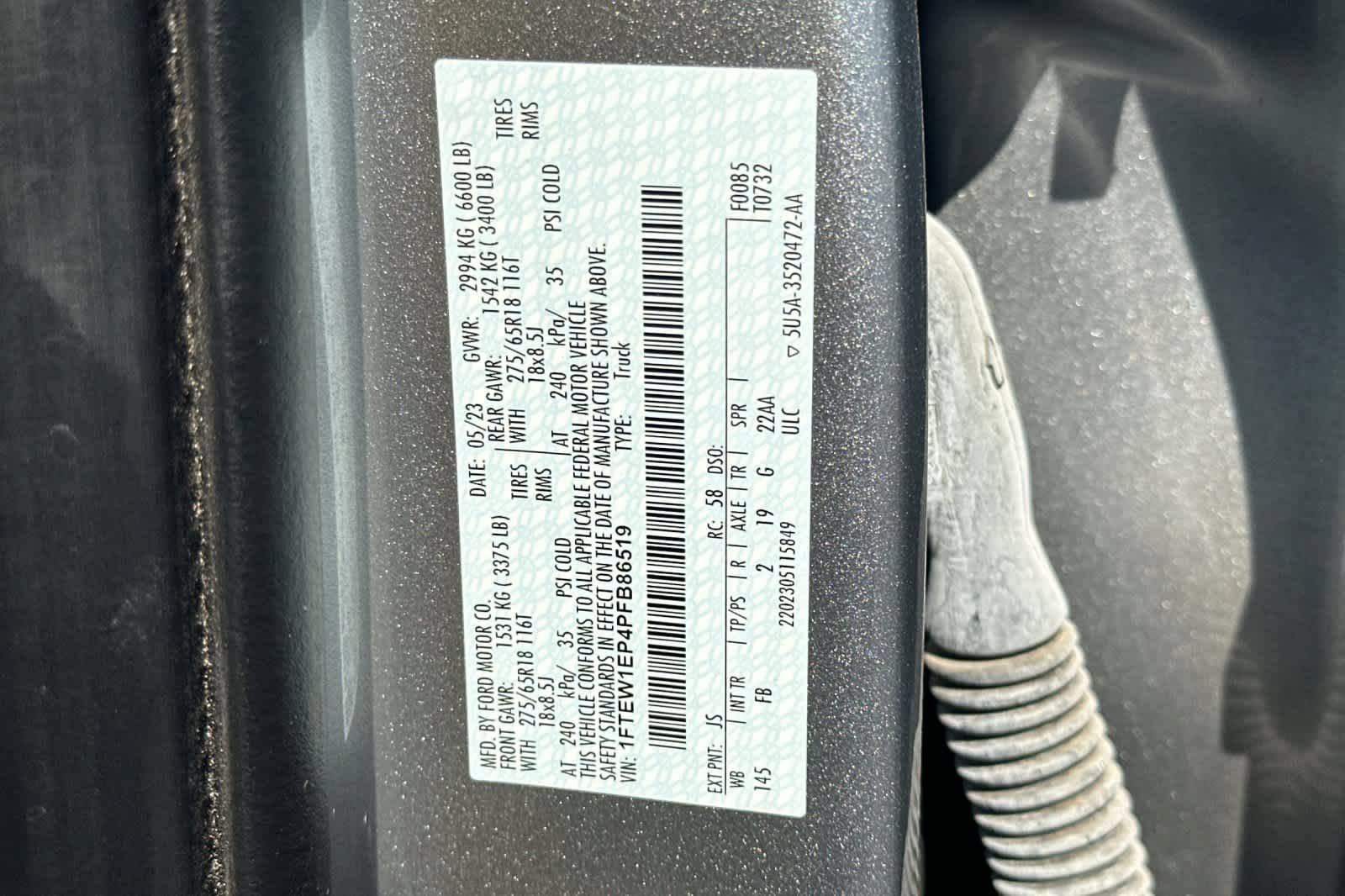 Certified 2023 Ford F150 XLT w/ Equipment Group 302A High AWD/4WD image 30