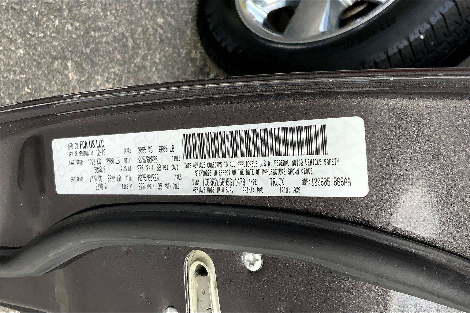 Used 2017 RAM 1500 Big Horn AWD/4WD image 30