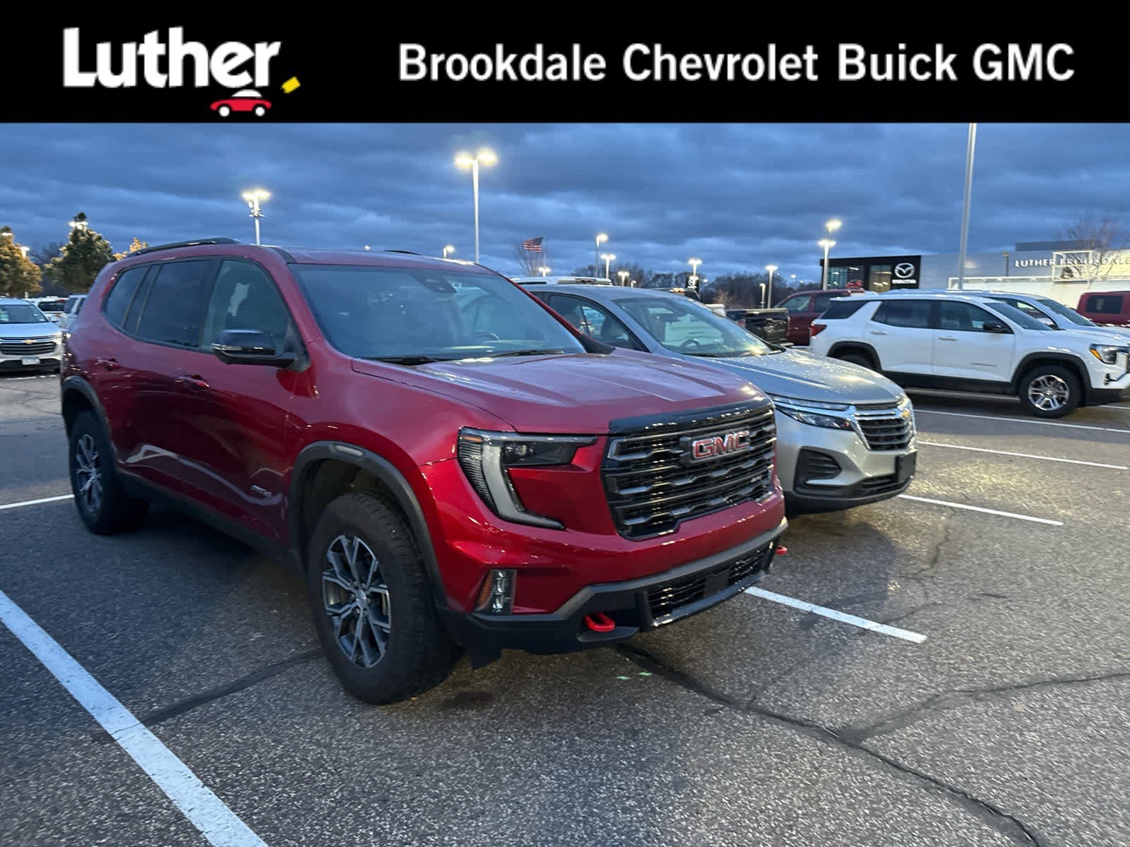 Used 2024 GMC Acadia AT4 w/ LPO, Floor Liner Package