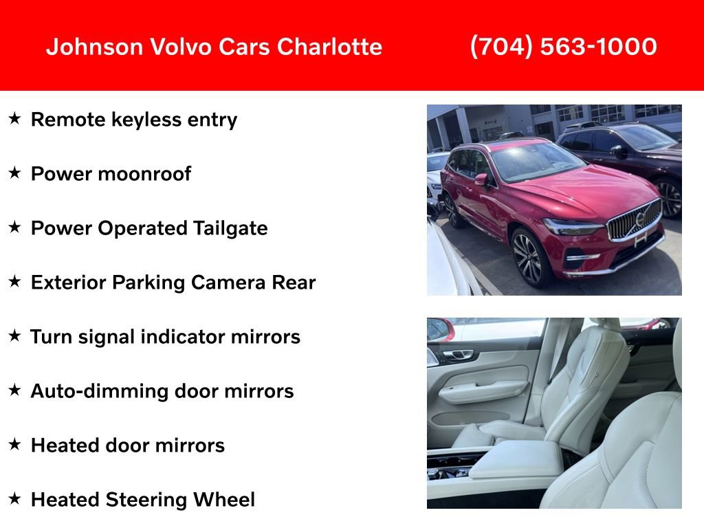 Used 2023 Volvo XC60 B6 Ultimate w/ Protection Package Premier AWD/4WD image 6
