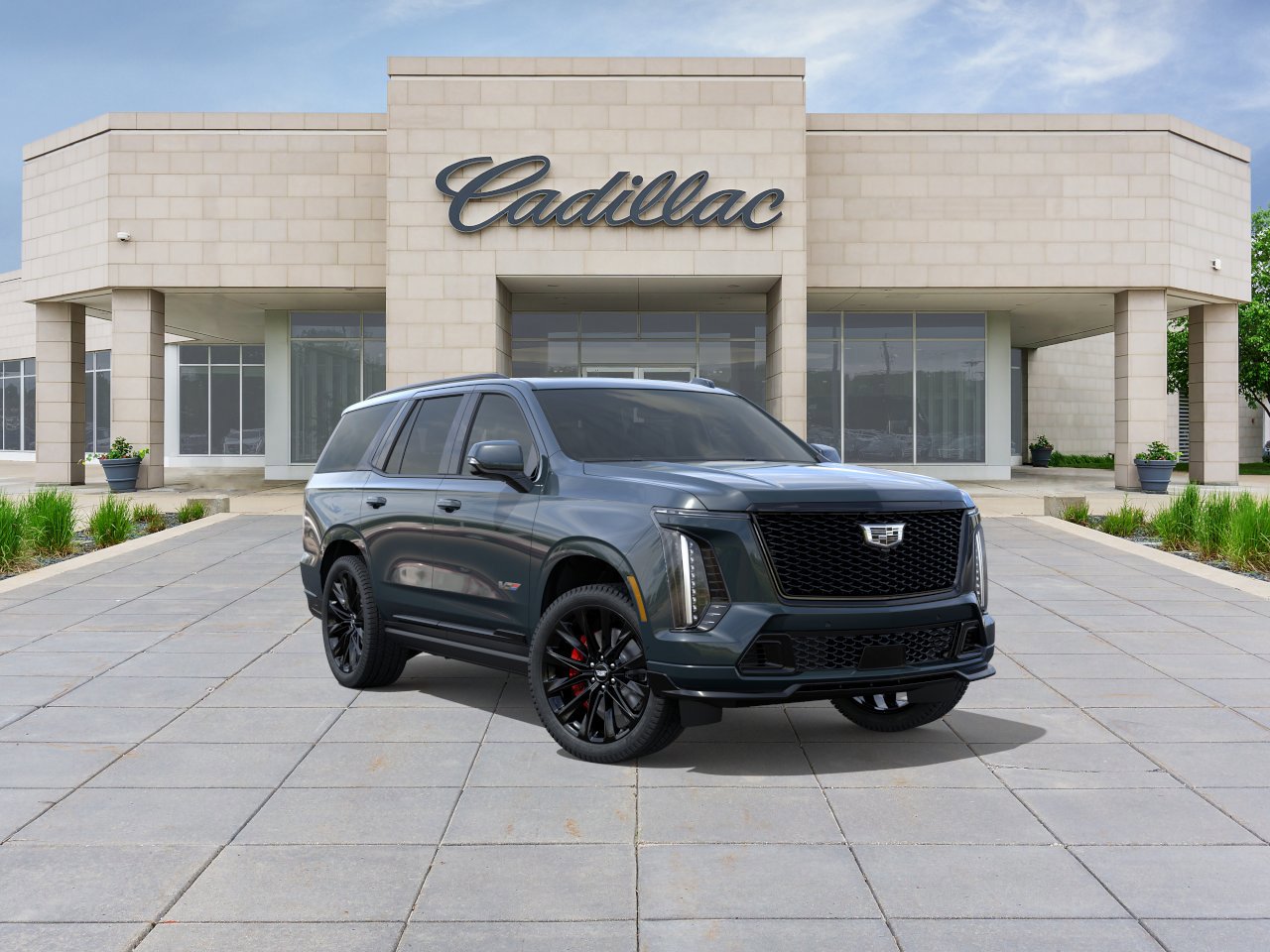 New 2026 Cadillac Escalade V w/ LPO, ONYX Package AWD/4WD image 1