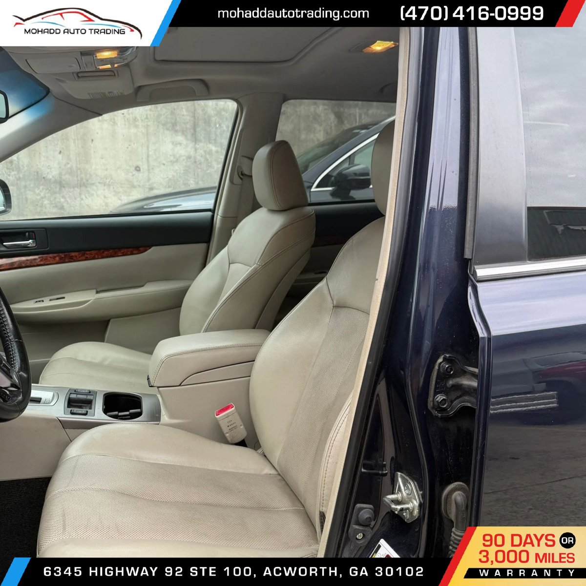 Used 2012 Subaru Outback 2.5i Limited w/ Moonroof Pkg AWD/4WD image 6
