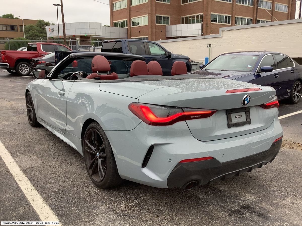 Used 2023 BMW 430i Convertible w/ M Sport Package RWD image 6