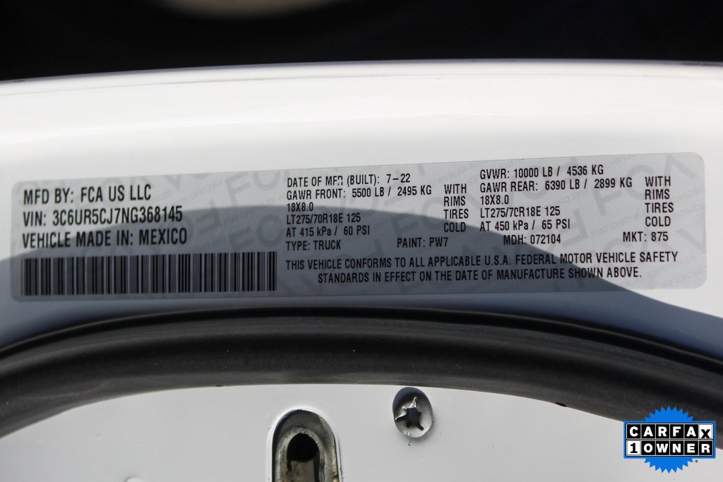 Used 2022 RAM 2500 Tradesman image 55