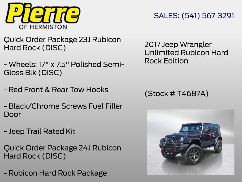 Used 2017 Jeep Wrangler Unlimited Rubicon AWD/4WD image 18