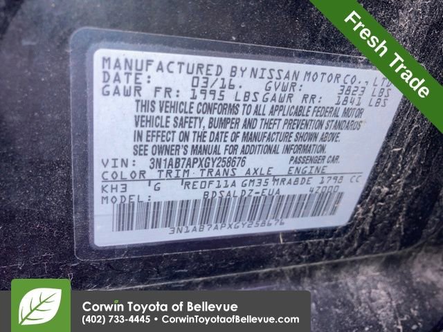 Used 2016 Nissan Sentra SV image 12