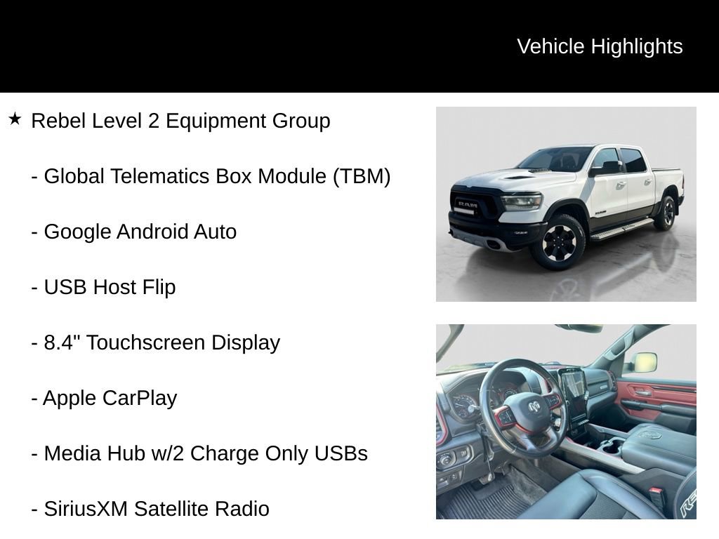 Used 2022 RAM 1500 Rebel w/ Rebel Level 2 Equipment Group AWD/4WD image 21