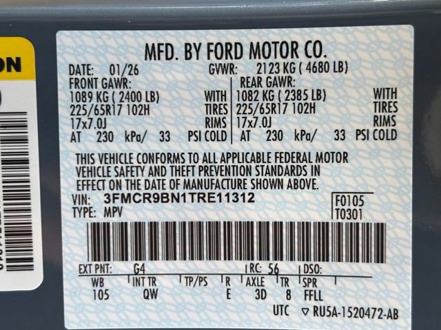 New 2026 Ford Bronco Sport Big Bend w/ Convenience Package image 29