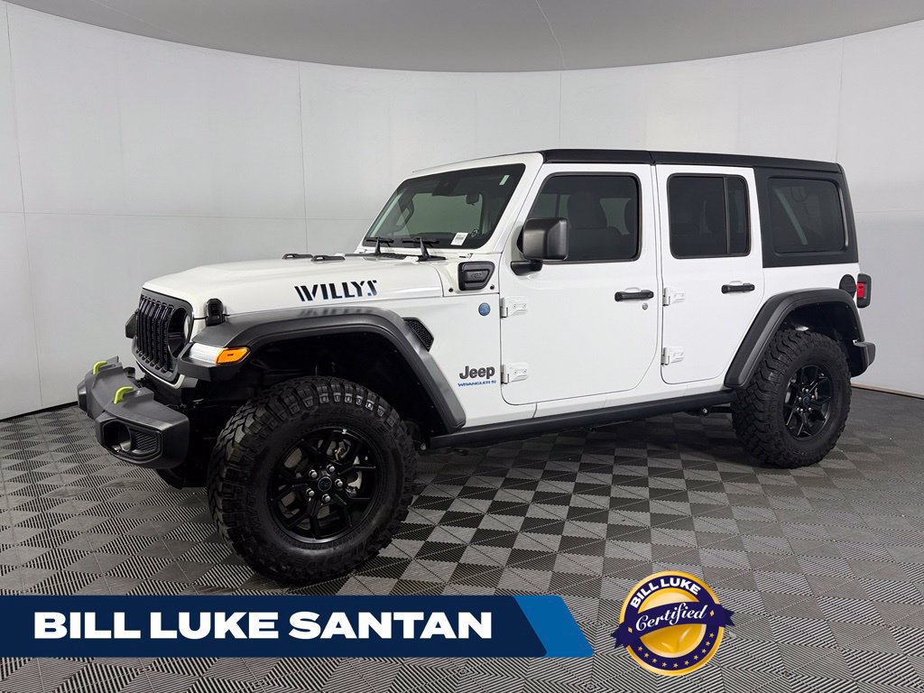 Used 2025 Jeep Wrangler Unlimited Sport S 4xe AWD/4WD 360° Tour