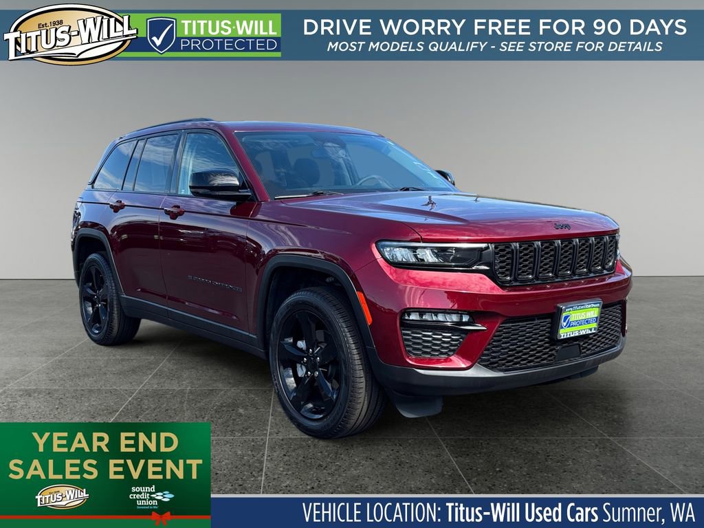 Used 2023 Jeep Grand Cherokee Limited w/ Black Appearance Package