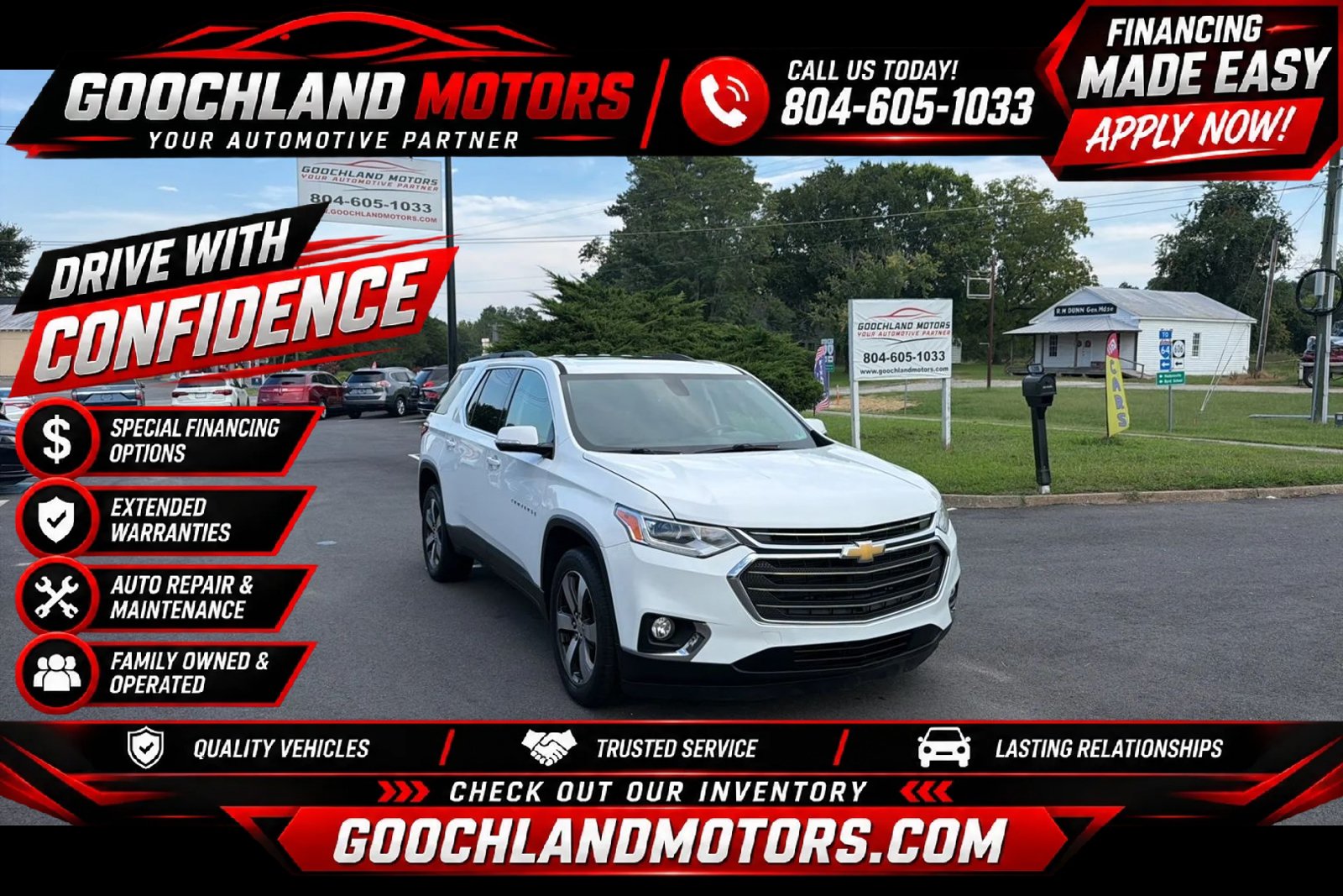Used 2019 Chevrolet Traverse LT w/ LT Premium Package