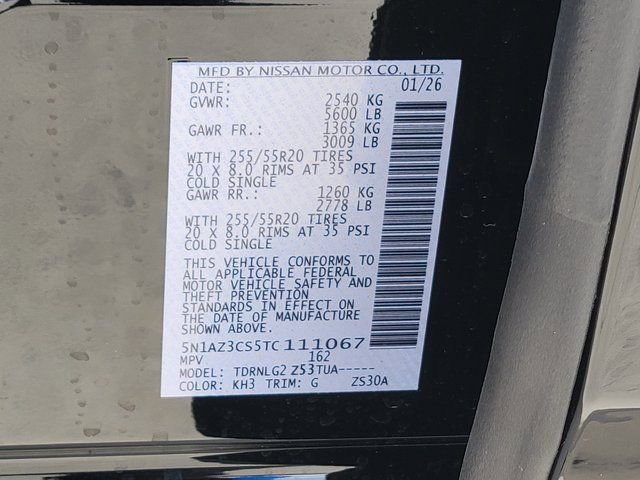 New 2026 Nissan Murano SL image 13