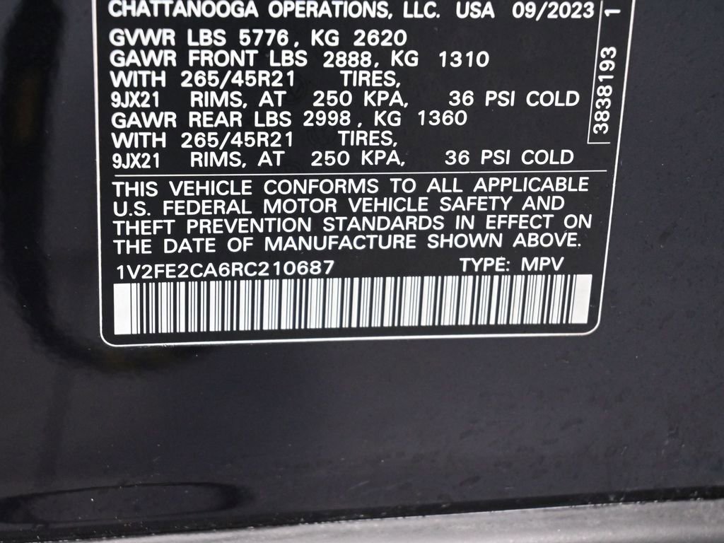 Used 2024 Volkswagen Atlas Cross Sport SEL Premium R-Line image 21