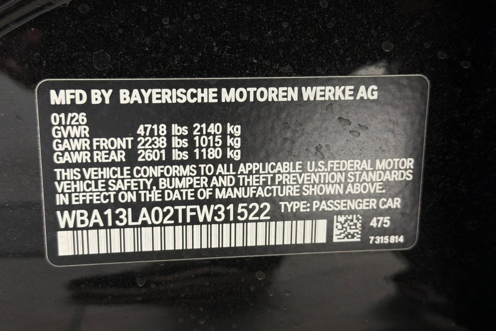 New 2026 BMW 330i Sedan w/ Convenience Package image 21