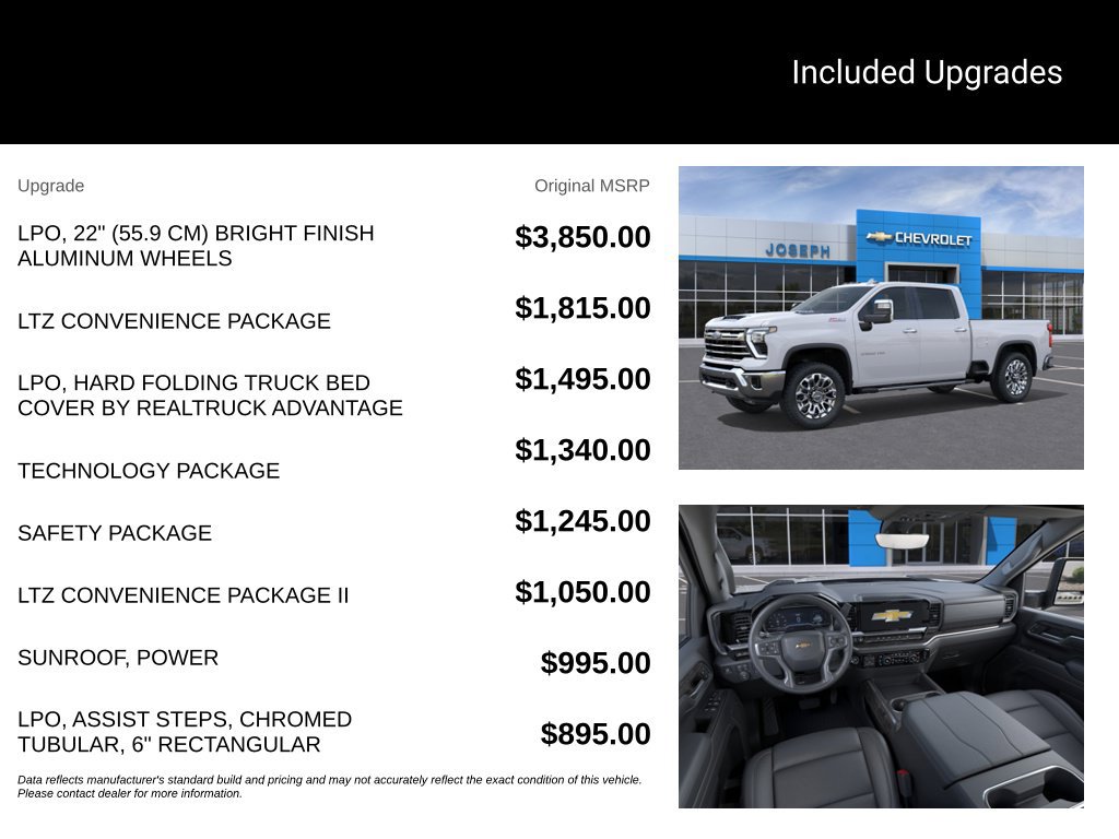New 2026 Chevrolet Silverado 2500 LTZ w/ LTZ Convenience Package AWD/4WD image 3