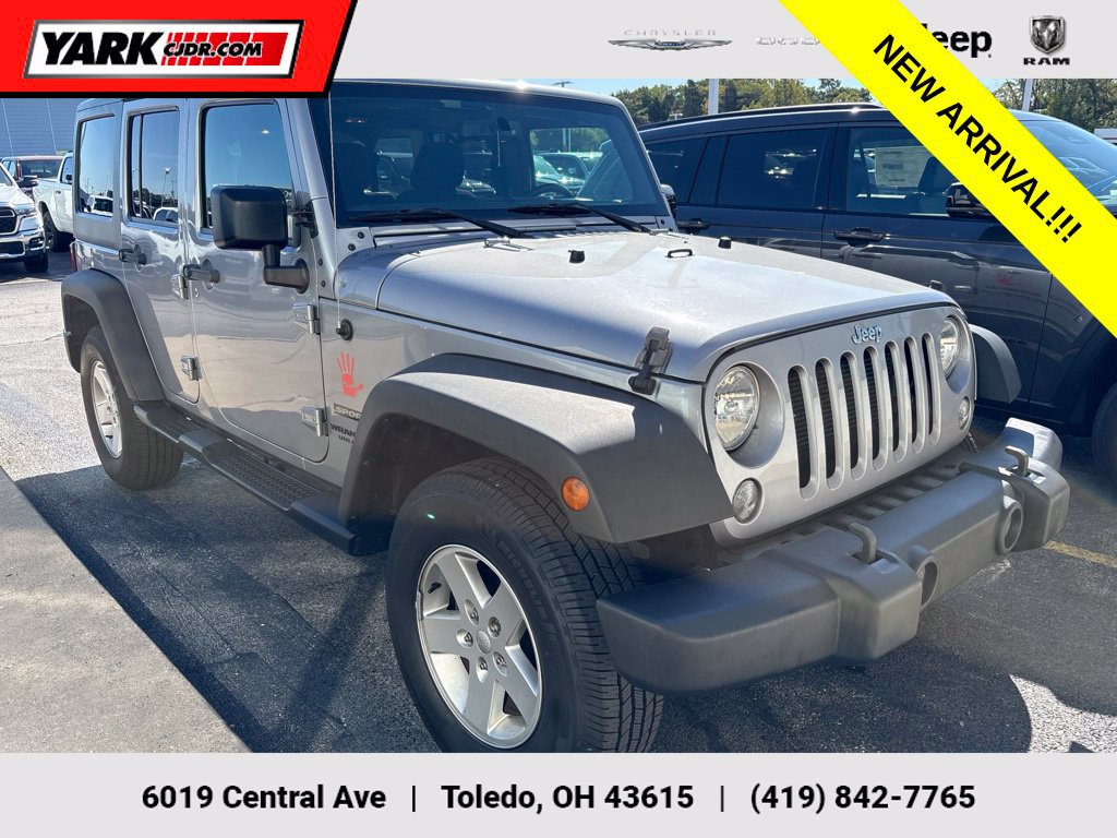 Used 2016 Jeep Wrangler Unlimited Sport w/ Quick Order Package 24S