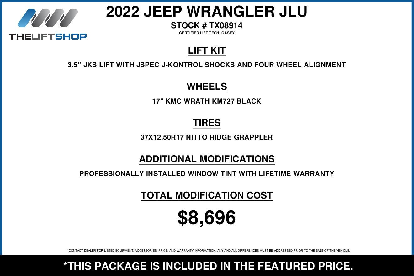 Used 2022 Jeep Wrangler Unlimited Rubicon AWD/4WD image 2